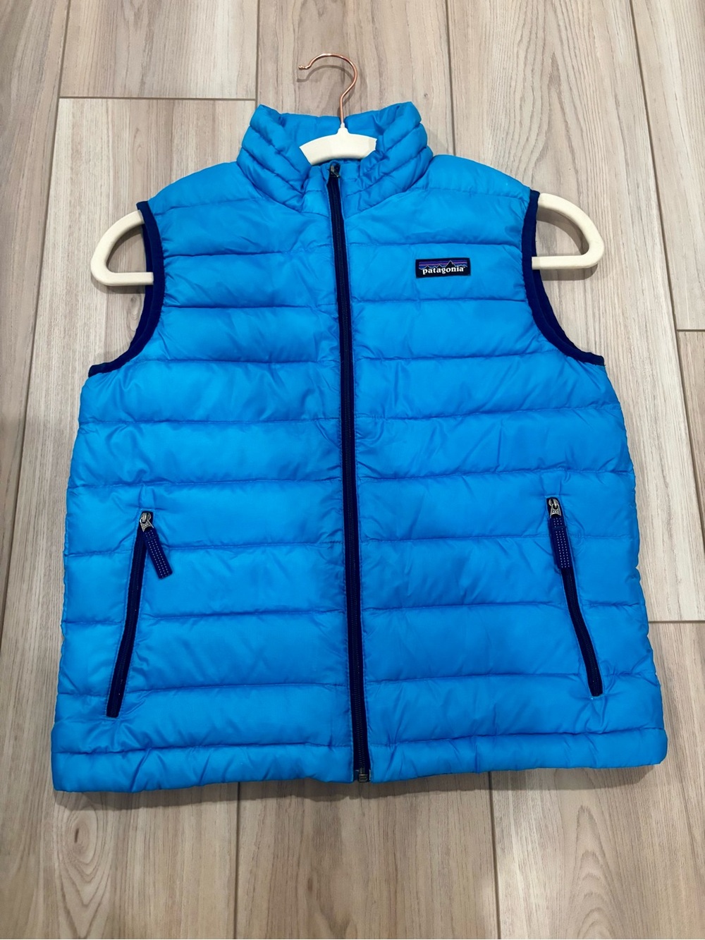 Patagonia Kids Blue Puffer Jacket